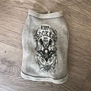 Ruff Rocker doggie tank XXS